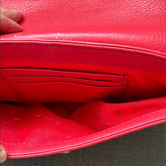 Tory Burch Red Leather Crossbody Bag - Picture 4 of 4